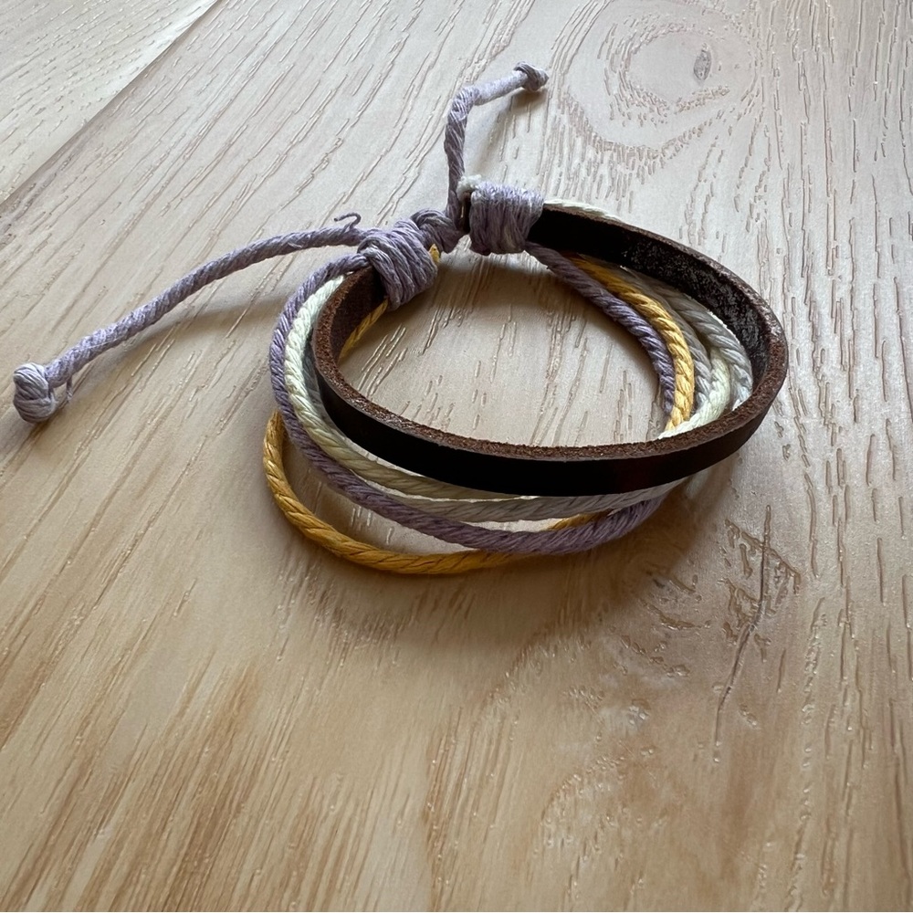 Multicolor Rope Bracelet - Picture 2 of 4